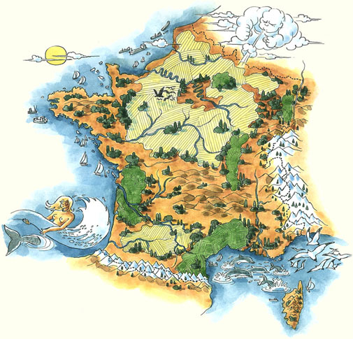 Carte de France